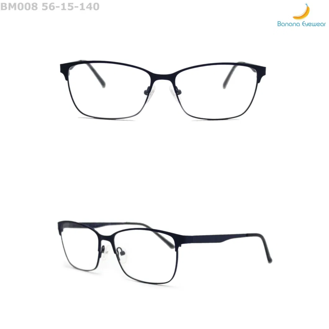 Classic Eye Brow Shape Fit Any Occasion Unisex Bm008 Metal Optical Eyewear