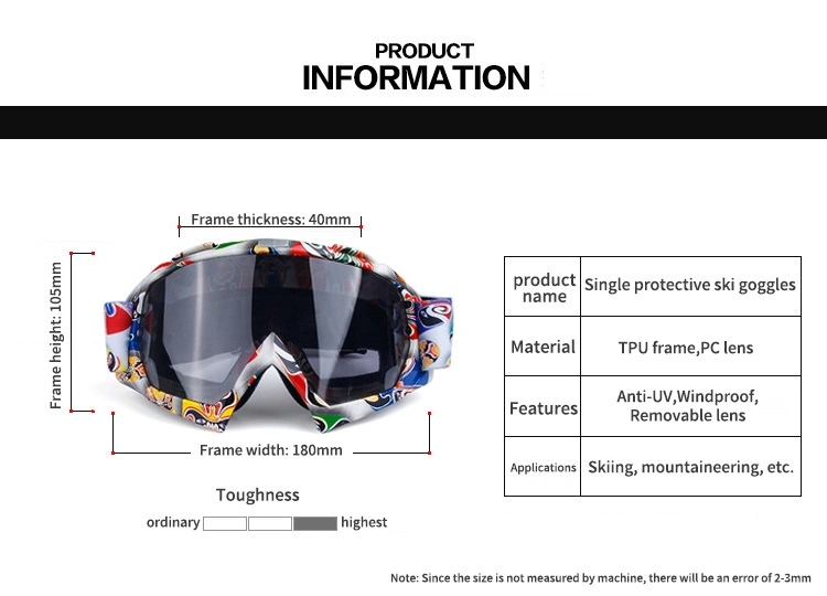 Wholesale Brand Anti Fog Motocross Mx Motorcycle Goggles